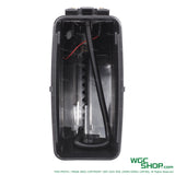 Close-up of VFC Umarex MG4 electric airsoft AEG magazine with internal winding mechanism