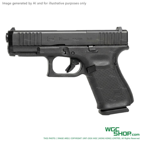 VFC G19 Gen5 MOS GBB Airsoft - UMAREX Licensed VFC-UM3T-G19G5M-BK01 - WGC Shop