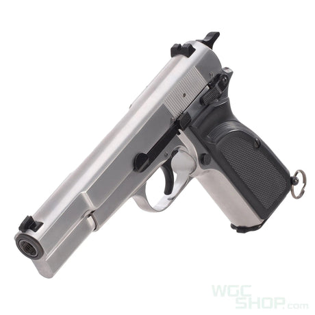 WE Browning Hi Power MK3 GBB Airsoft - Silver - WGC Shop