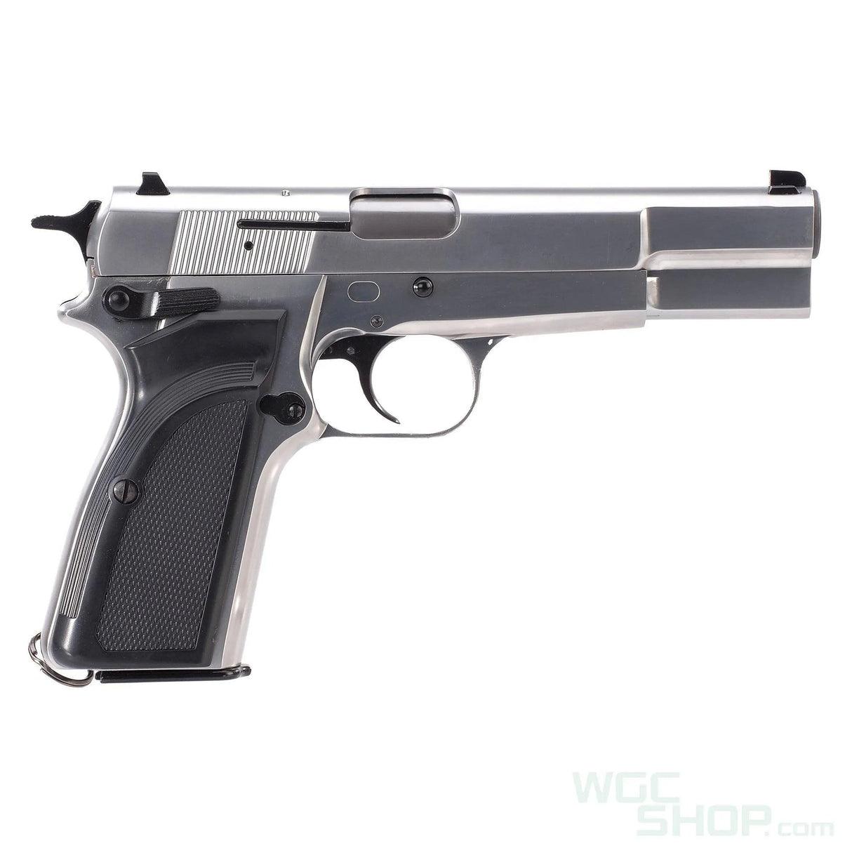 WE Browning Hi Power MK3 GBB Airsoft - Silver - WGC Shop