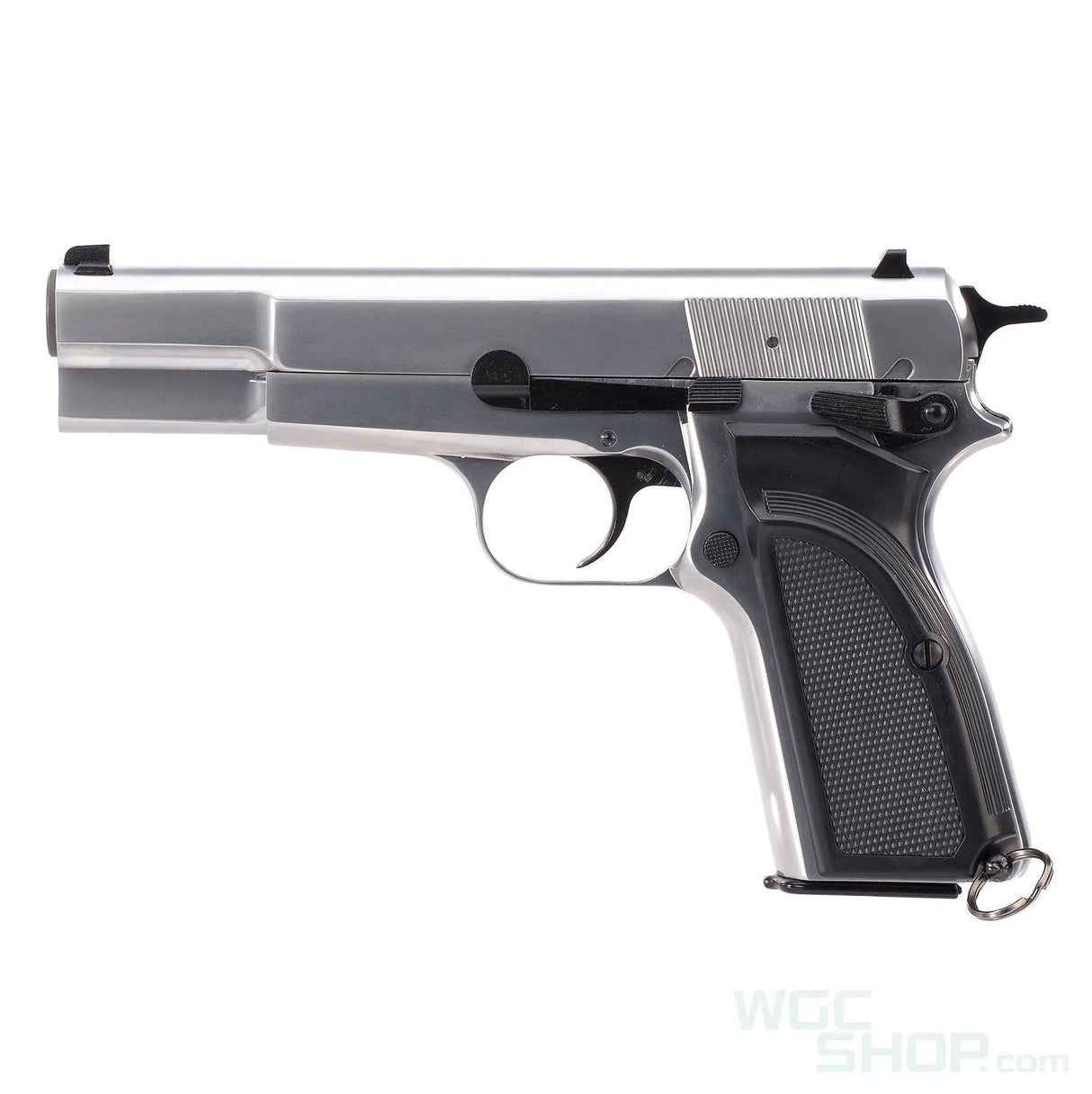 WE Browning Hi Power MK3 GBB Airsoft - Silver - WGC Shop