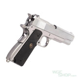 WE M1911A1 GBB Airsoft ( Silver / Black Rubber Grip ) - WGC Shop