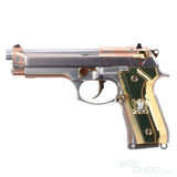 WE M9 New Skull GBB Airsoft - Silver - WGC Shop