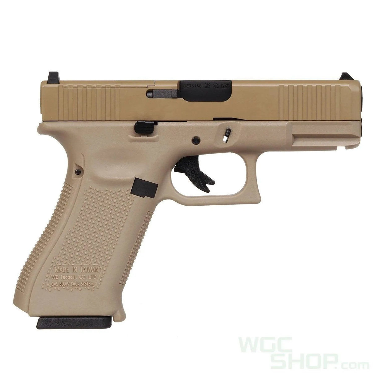 WE G19X Modular Optic System MOS GBB Airsoft - Tan - WGC Shop