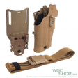 WOSPORT 6354 DO Holster 832 for G17 + X300 / X300U Coyote Brown WST-GB-74-CB - WGC Shop