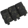 WOSPORT FAST 5.56 Triple Mag Pouch ( Long ) Multicam Black WST-MG-F-14R-BCP - WGC Shop
