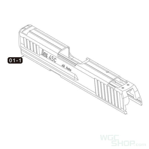 VFC Original Parts - HK45CT Slide ( VGC6URV081 ) - WGC Shop