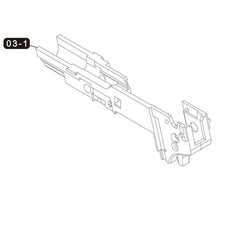 VFC Original Parts - HK45CT Trigger and Hammer Housing ( 03-1 ) - WGC Shop