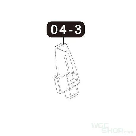 VFC Original Parts - HK45CT Mag BB Follower ( VGC6MAG031 / 04-3 ) - WGC Shop