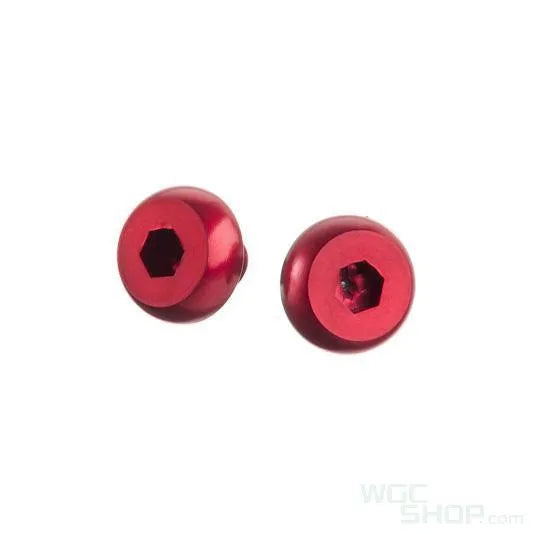 AIP 7075 Aluminum Grip Screws for Marui Hi-Capa 5.1 / 4.3 GBB Airsoft ( Red ) - WGC Shop