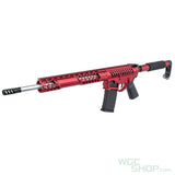 APS F - 1 Electric Airsoft ( AEG ) - Tron Stock / eSilver Edge Red / Red Switch APS-AEG-EBDR-RR-T - WGC Shop