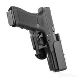 No Restock Date - APS Quick Cocking / Tactical Holster for G19 ( Black ) - WGC Shop