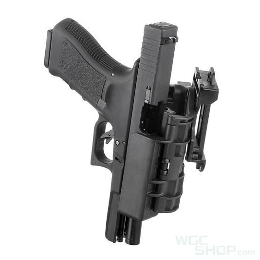 APS Quick Cocking / Tactical Holster for G19 ( Black ) - WGC Shop