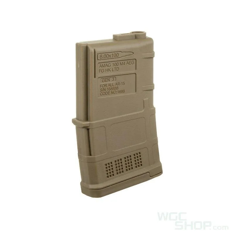 ARES M4 AMAG 100Rds AEG Magazine ( 5 Pcs ) - WGC Shop