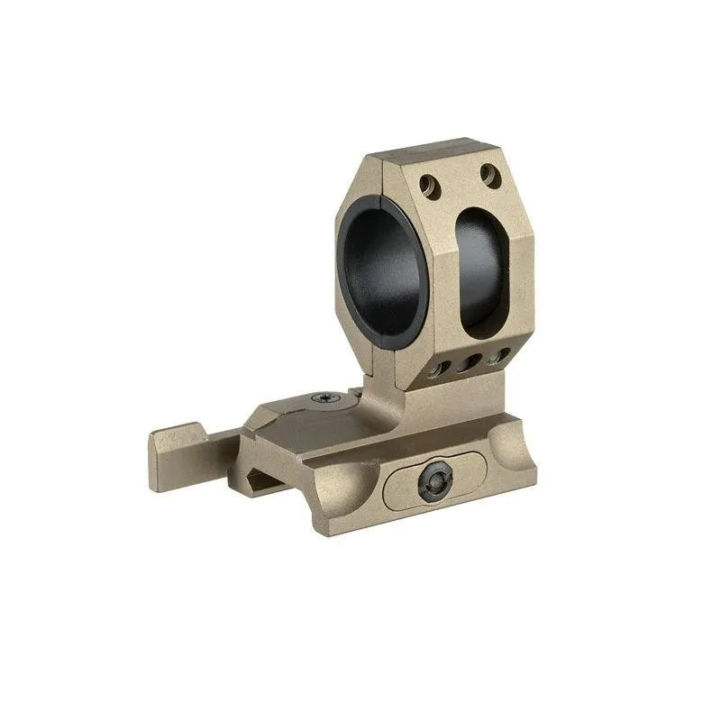 BLACKCAT AIRSOFT 30mm QD L-Shaped Scope Mount ( Tan / with 25mm Adapter ) - WGC Shop