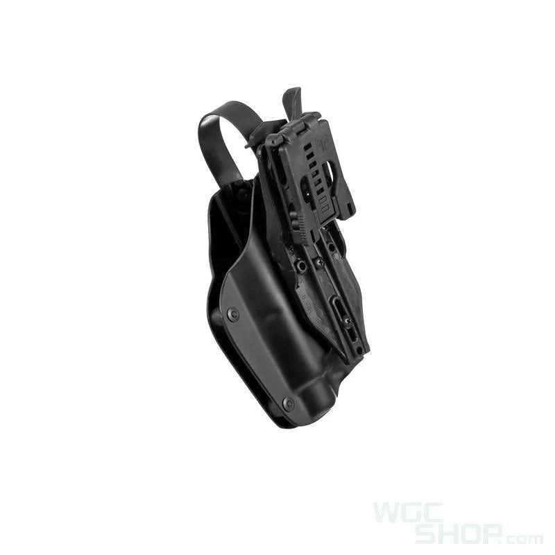 BLADE-TECH WRS Level II Duty Holster - G17/22/31 - with TLR-1 ( Black / Left / WRS D/OS Tek-Lok ) - WGC Shop