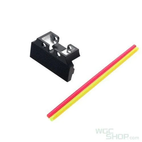 COWCOW Fiber Optic Rear Sight for Marui Hi-Capa GBB Airsoft - WGC Shop