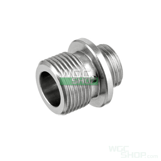 DYNAMIC PRECISION Stainless Steel Sliencer Adaptor M11 CW To M14 CCW - WGC Shop