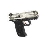 WE M&P9 T6A GBB Airsoft ( Silver Slide / Silver Barrel / Black Frame ) - WGC Shop