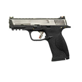 WE M&P9 T6A GBB Airsoft ( Silver Slide / Silver Barrel / Black Frame ) - WGC Shop