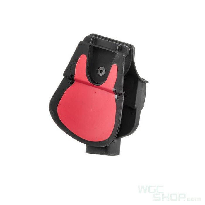 FOBUS Active Retention Holster with Rotation Device for G17 / G19 Gas Pistol ( Black ) - WGC Shop