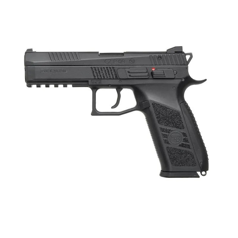 KJ WORKS CZ P-09 GBB Airsoft - Black - WGC Shop