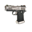 WE Hi-Capa 3.8 Brontosaurus GBB Airsoft - Silver - WGC Shop