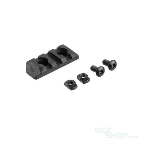 PTS Enhanced Rail Section ( Black / M-LOK / 3 Slots ) - WGC Shop