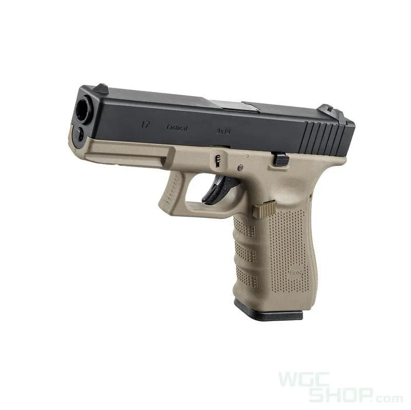 WE 17 Gen4 GBB Airsoft - Tan - WGC Shop