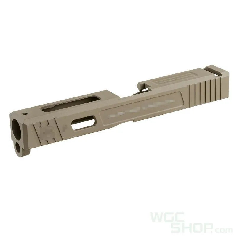 GUARDER S-Style Aluminum Slide for Marui G17 GBB Airsoft ( Cerakote FDE ) - WGC Shop