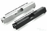 GUARDER Stainless CNC Slide for Marui G19 Gen3 GBB Airsoft ( Metallic Silver ) - WGC Shop