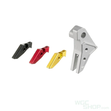 GUNS MODIFY S-Style Flat Aluminum Adjustable Trigger for Marui G-Series GBB Airsoft - WGC Shop