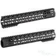 G&P GBB MOTS 12.5inch Full Keymod Rail for WA System M4 / M16 GBB ( Black ) - WGC Shop