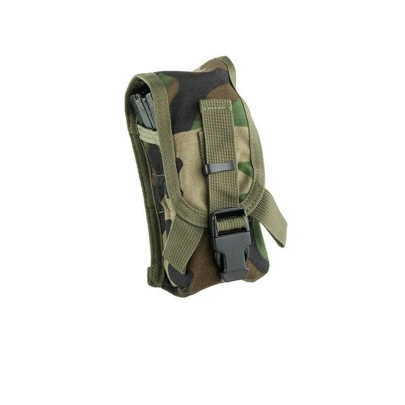 JCE 5.56 Triple Magazine Ammo Pouch ( Woodland Camo ) - WGC Shop