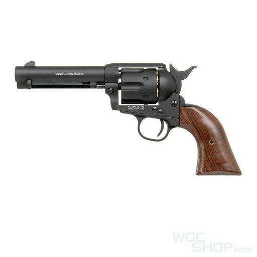 No Restock Date - KING ARMS Single Action Army .45 Peacemaker Gas Airsoft - Dull Black - WGC Shop