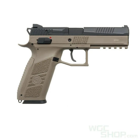 KJ WORKS CZ P-09 CO2 GBB Airsoft - Tan - WGC Shop