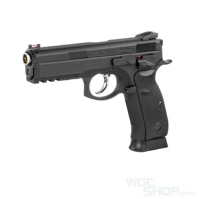 KJ WORKS CZ-75 SP-01 Shadow GBB Airsoft - Black - WGC Shop