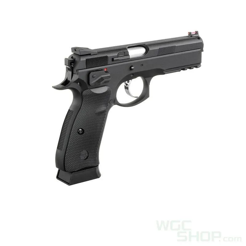 KJ WORKS CZ-75 SP-01 Shadow GBB Airsoft - Black - WGC Shop