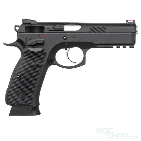 KJ WORKS CZ-75 SP-01 Shadow CO2 Blowback Airsoft - Black - WGC Shop