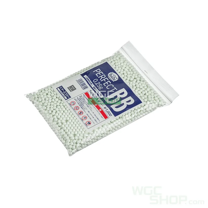 Discontinued - KSC Perfect 0.25g BB ( 3000 Pellets ) - WGC Shop