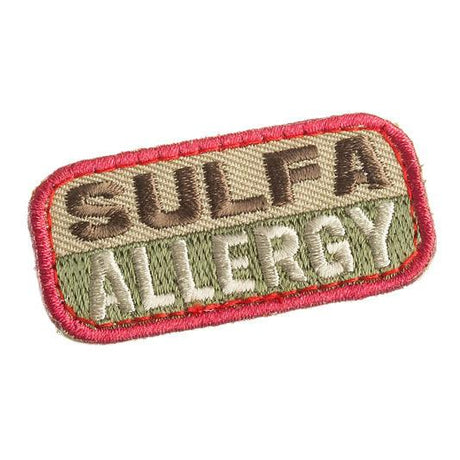 MIL-SPEC MONKEY Patch - Sulfa Allergy ( ARID ) - WGC Shop