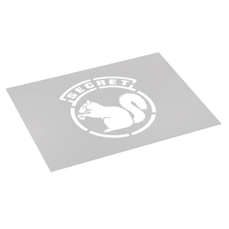 MIL-SPEC MONKEY Patch - Secret Squirrel Stencil - WGC Shop
