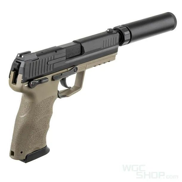 TOKYO MARUI HK45 Tactical GBB Airsoft Tan TM-PS-HK45T-TN - WGC Shop