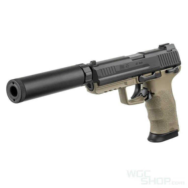 TOKYO MARUI HK45 Tactical GBB Airsoft Tan TM-PS-HK45T-TN - WGC Shop