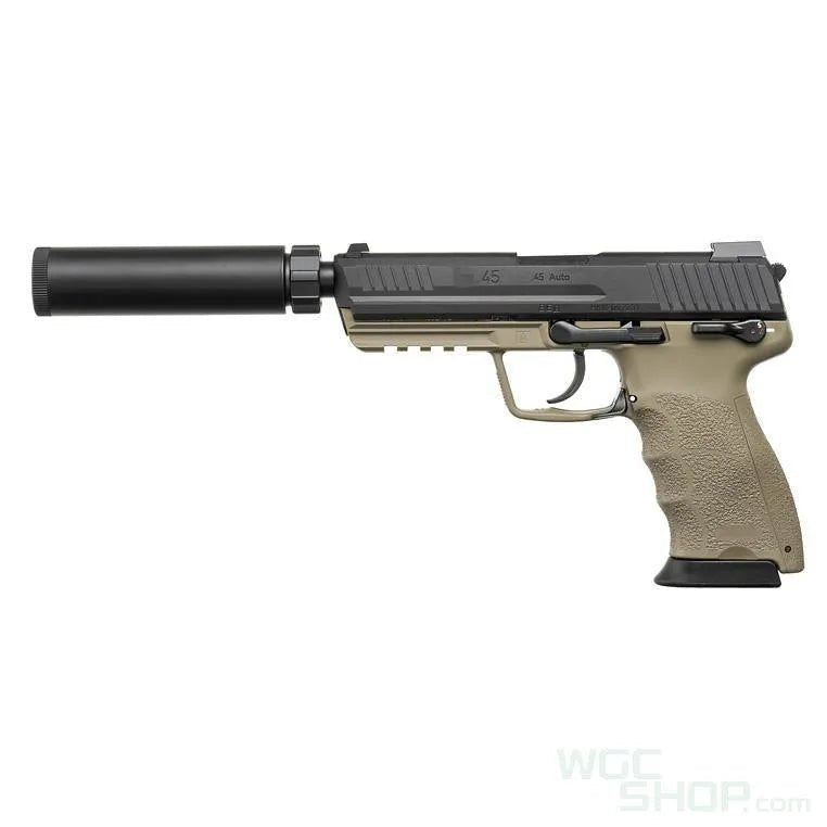 TOKYO MARUI HK45 Tactical GBB Airsoft Tan TM-PS-HK45T-TN - WGC Shop
