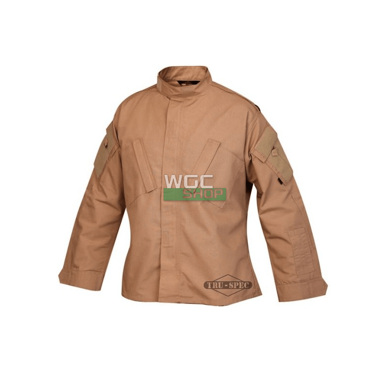 TRU-SPEC Tactical Response Shirt ( Coyote, POLYCO, S, Regular ) - WGC Shop