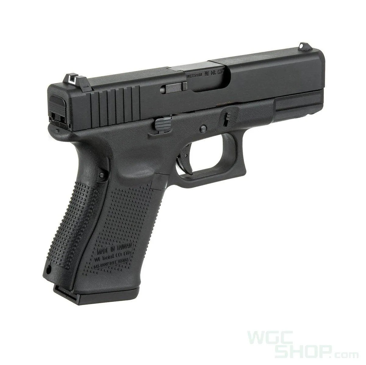 WE G19 G5 GBB Airsoft - Black - WGC Shop