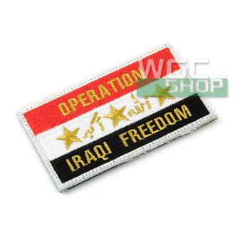 ACTION Velcro Patch ( IRAQ Flag, CR ) - WGC Shop