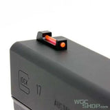 AIP Aluminum Front & Rear Sight ( Fiber ) for Marui G17 GBB Airsoft-WGC Shop