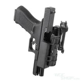 No Restock Date - APS Quick Cocking / Tactical Holster for G19 ( Black ) - WGC Shop